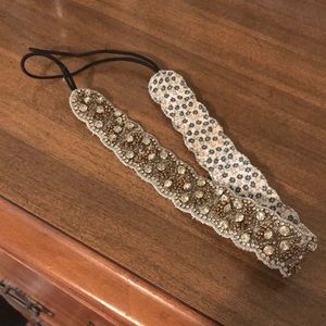 Anthropologie Jeweled Headband